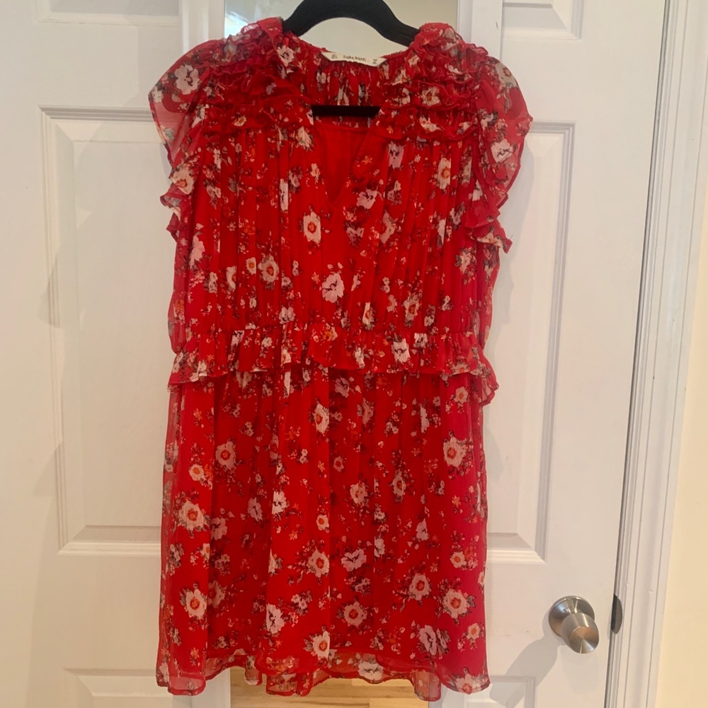 Zara Floral Print Dress